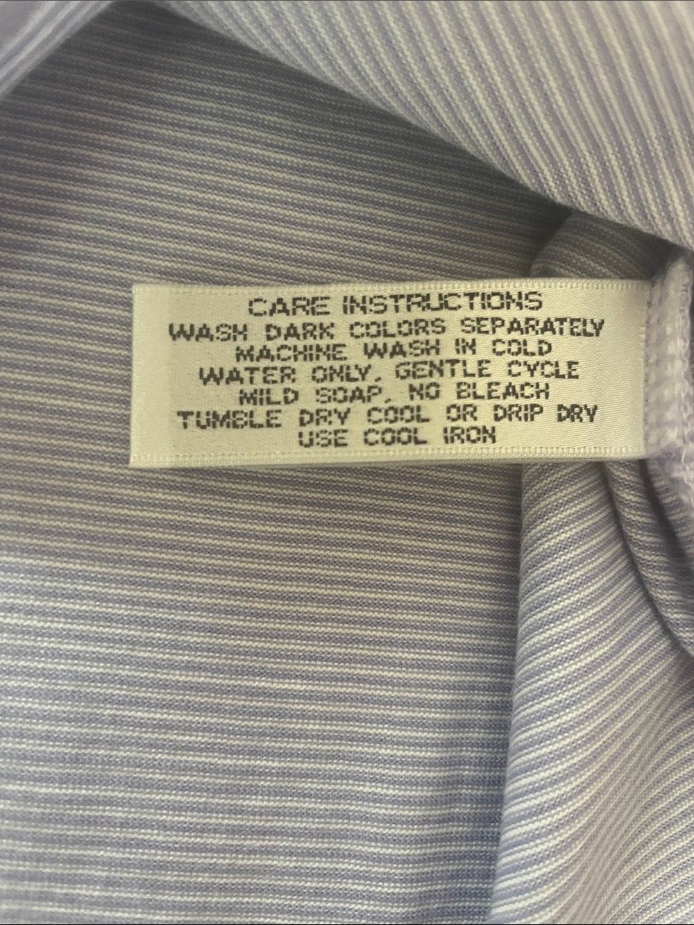 Magnolia Lane Masters Golf Polo Vintage Label Pima Cotton Purple & White Stripe - Picture 11 of 12